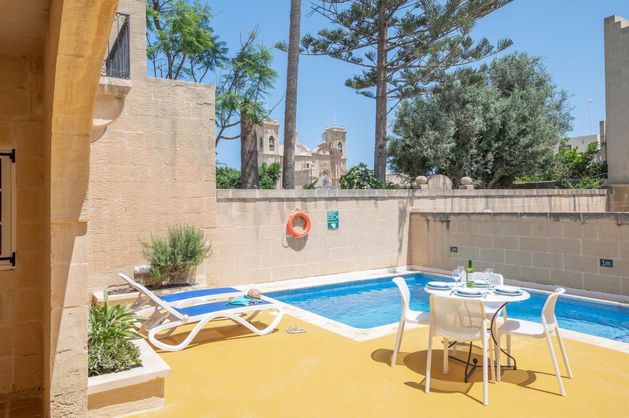 Dar Ta' Betta Farmhouse With Private Pool Għarb Eksteriør billede