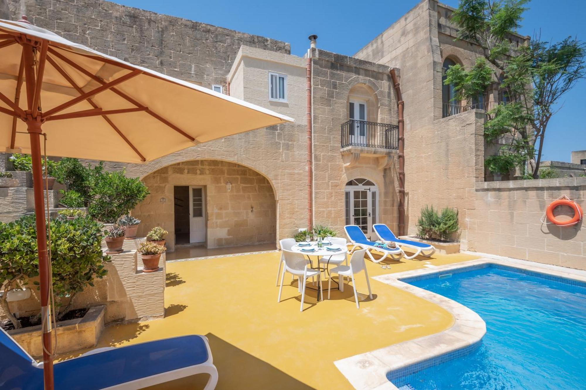 Dar Ta' Betta Farmhouse With Private Pool Għarb Eksteriør billede