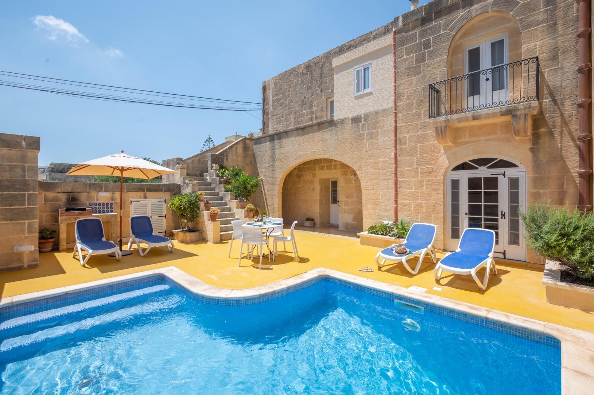 Dar Ta' Betta Farmhouse With Private Pool Għarb Eksteriør billede